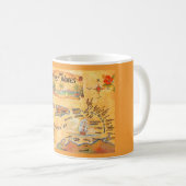 La Mug de la carte des Caraïbes (Devant droit)