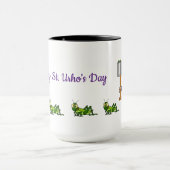 La Mug De La Fête De Saint-Urho Arrosée De Sautere (Centre)