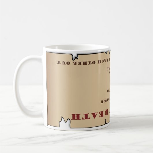 La Mug de la mort par domaine de nombreuses choses (Gauche)