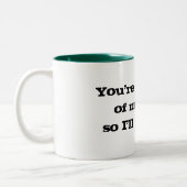 La Mug de l'amant flirtant (Gauche)