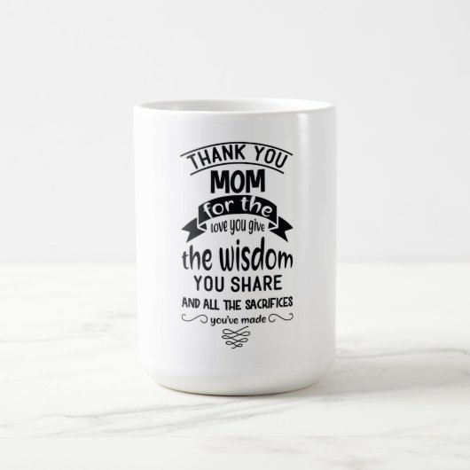 La Mug de l'amour éternel de maman (Centre)