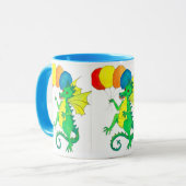 La Mug de l'enfant dragon vert (Devant gauche)