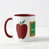 La Mug de l'enseignant de la pomme du pays (Gauche)