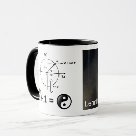 La Mug de Leonhard Euler (Devant gauche)