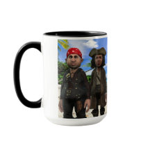 La Mug de l'équipage pirate
