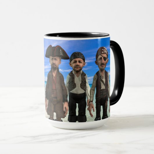 La Mug de l'équipage pirate (Devant droit)