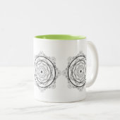 La Mug de Mandala (Devant droit)