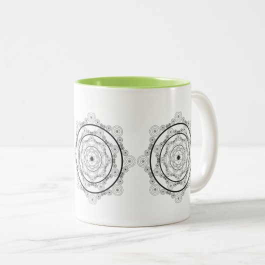 La Mug de Mandala (Devant droit)