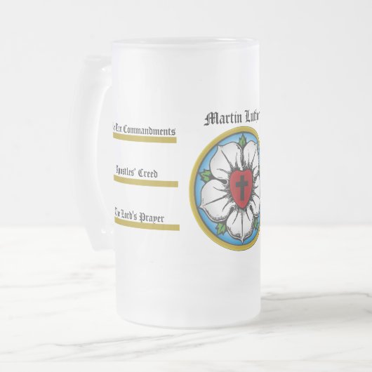 La Mug de Martin Luther (Devant gauche)