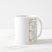 La Mug de prière du Seigneur (Devant droit)