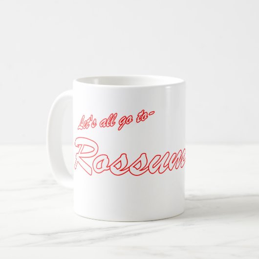 La Mug de Rossum (Devant gauche)