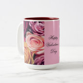 La Mug de Saint-Valentin rose (Devant gauche)