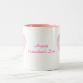 La Mug de Saint-Valentin rose romantique (Centre)