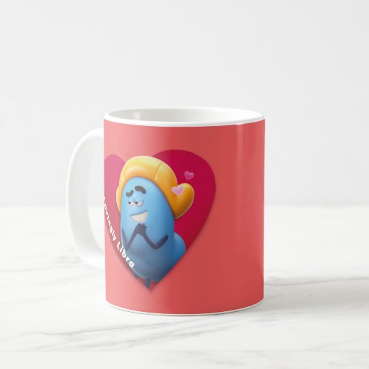 La Mug de Valentine pour Libra (Devant gauche)