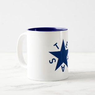 La Mug De Zavala (drapeau de la République du Tex