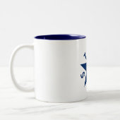 La Mug De Zavala (drapeau de la République du Texa (Gauche)
