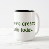 La Mug des rêves de demain (Devant droit)