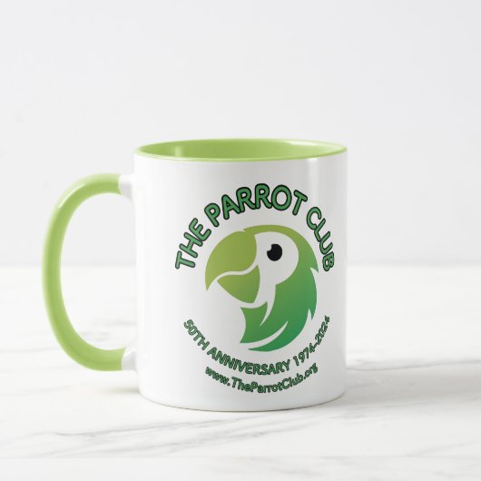 La Mug du 50e anniversaire du Parrot Club (Gauche)
