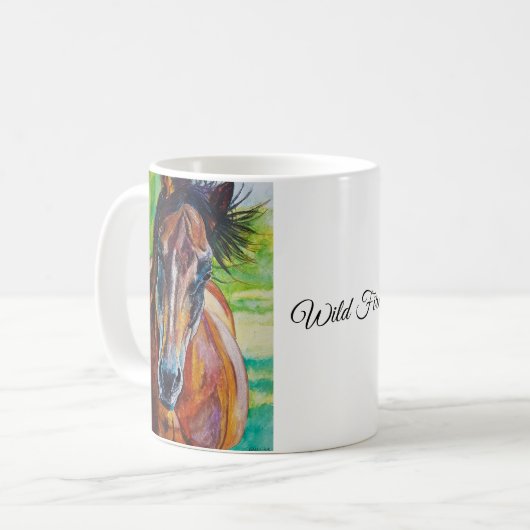 La Mug du Cheval du Feu sauvage (Devant gauche)