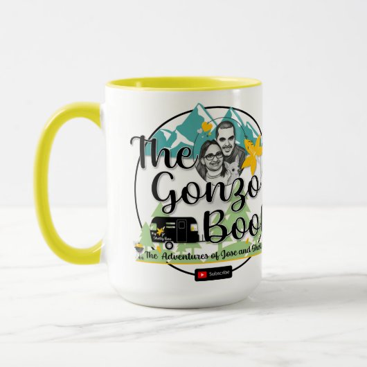 La Mug du livre Gonzo (Gauche)