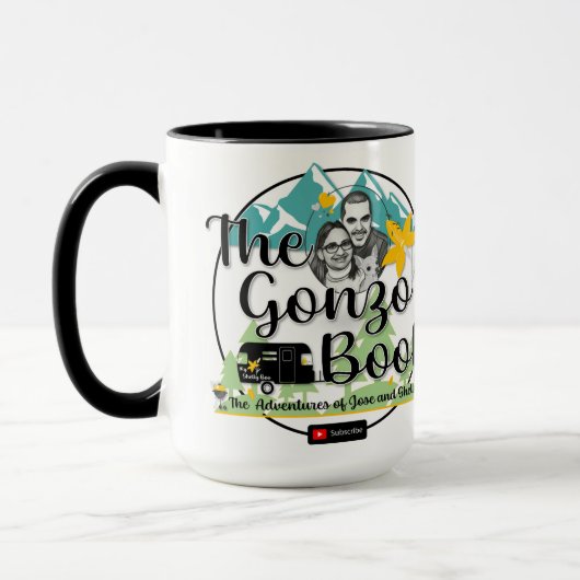 La Mug du livre Gonzo (Gauche)