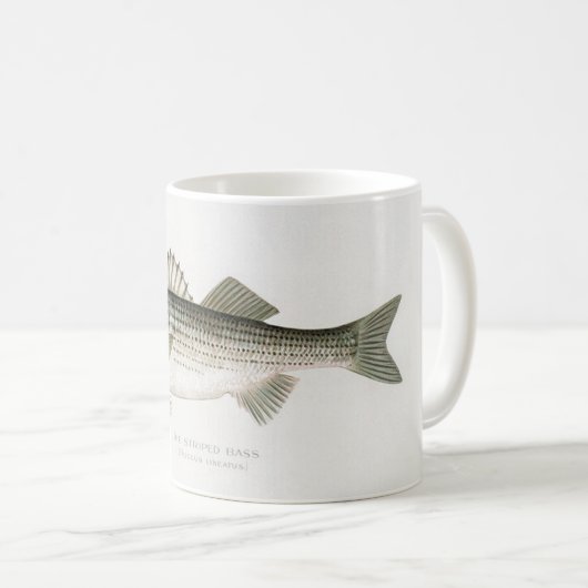 La Mug du pêcheur de basse rayée (Devant droit)
