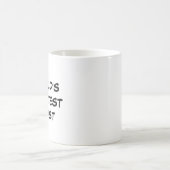 La Mug du "plus grand littiste du monde" (Centre)