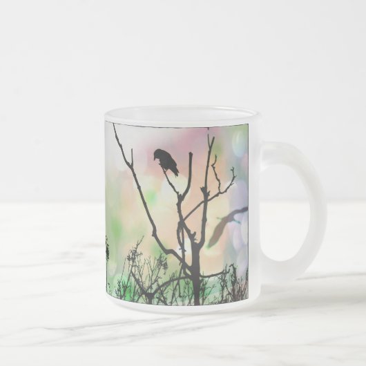 La Mug Frosted Crow Lonely (Droit)