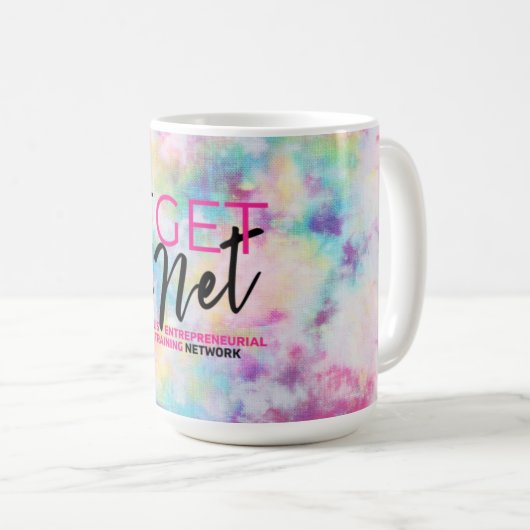 La Mug GET Net 15oz (Devant droit)