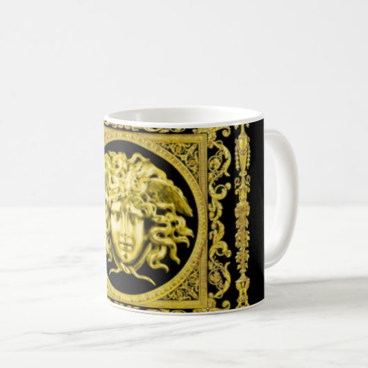 La Mug Golden Medusa (Devant droit)