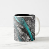 La Mug Granite & Turquoise (Devant droit)