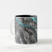 La Mug Granite & Turquoise (Devant gauche)