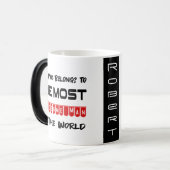 La Mug magique de l'homme la plus belle (Devant gauche)