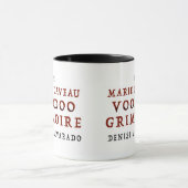 La Mug Marie Laveau Voodoo Grimoire Promo (Centre)