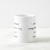 La Mug Office ne peut pas être tenue responsable (Centre)