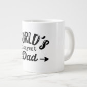 La Mug Papa la plus Okayest du monde - Drôle Coupe (Devant droit)