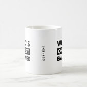 La Mug personnalisée de l'employé le plus Okayest  (Centre)