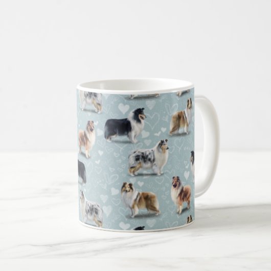 La Mug Rough Collie (Devant droit)