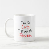 La Mug Russe Doit Être Aussi Mignonne (Gauche)