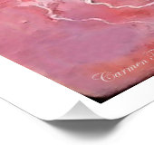 "La Muse Cosmique", Poster Glossy (Coin)