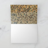 LA MUSIQUE carte pour notes EST CE À QUOI RESSENTE (Intérieur)