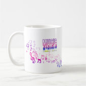 La musique connecte les gens | Mug classique #11 (Gauche)