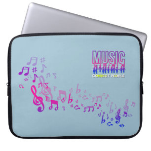 La musique connecte les gens Sac à manches pour