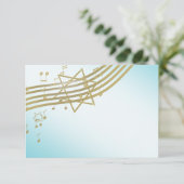 La musique dans la réponse du Bat mitzvah aérien (Debout devant)