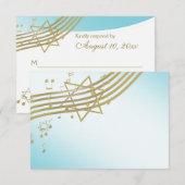 La musique dans la réponse du Bat mitzvah aérien (Devant / Derrière)