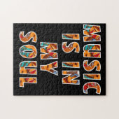 La Musique Dans Mon Soul Jigsaw Puzzle (Horizontal)