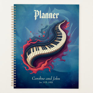 La musique en mouvement, le piano incurvé.