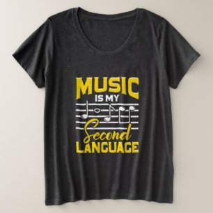 La musique enseignante est ma langue seconde
