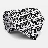 La musique est la cravate de vie (Roulé)