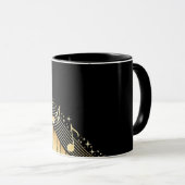 La musique est la magie de l'âme café Mug (Devant droit)